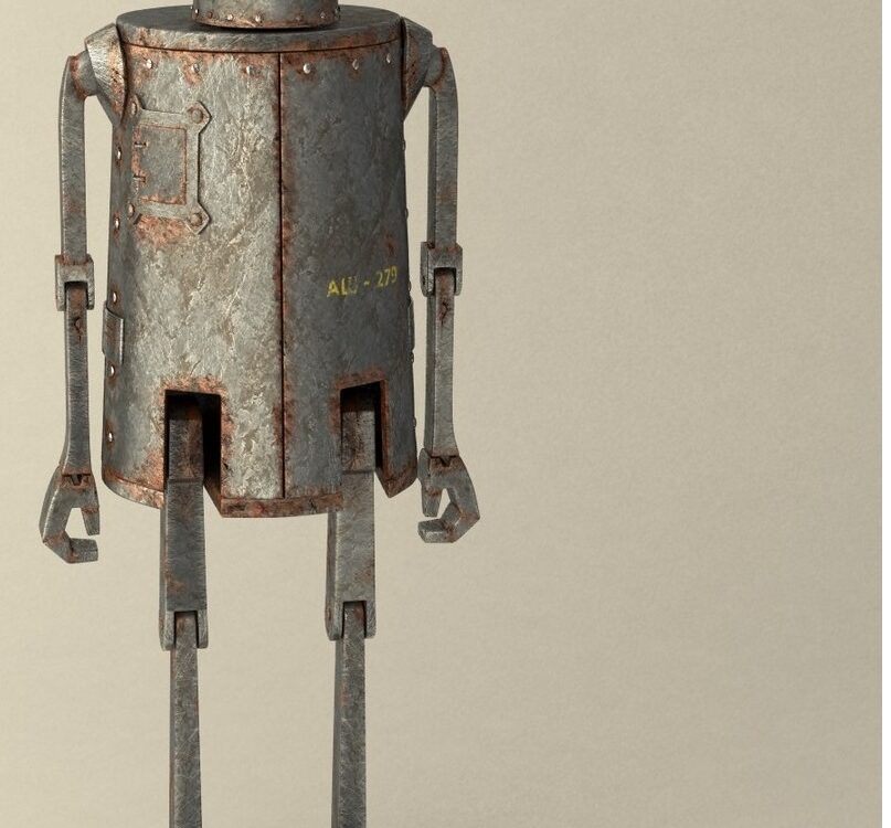texto foto robot